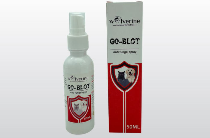 Wolverine GO- BLOT Anti Fungal Spray For Dogs & Cats 50 ml 