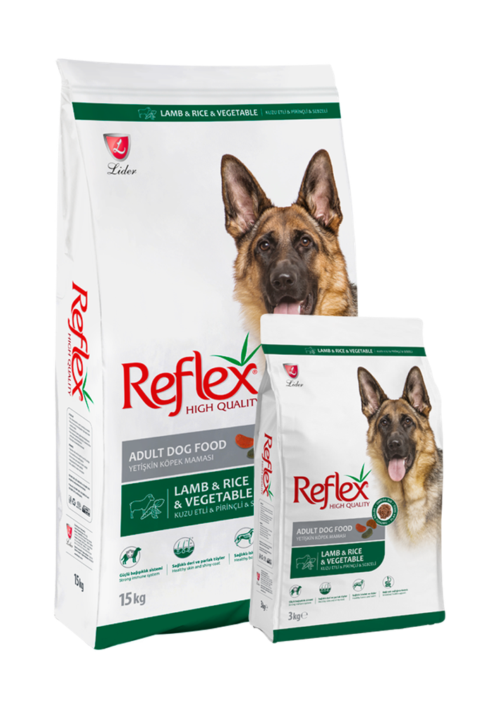 Reflex Adult Dog Dry Food With Lamb, Rice & Vegetable