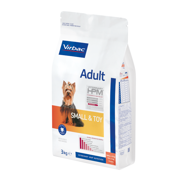 Virbac Veterinary HPM Adult Small & toy Dog Dry Food 3 kg 