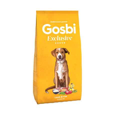 Gosbi Exclusive Junior Lamb & Fish Dry Dog Food