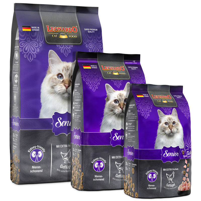 Leonardo Senior Cat Dry Food 1.8 Kg