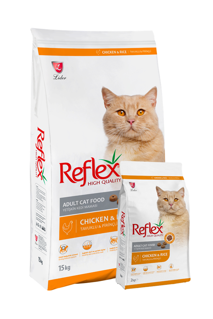 Reflex Adult Cat Dry Food with Chicken & Rice