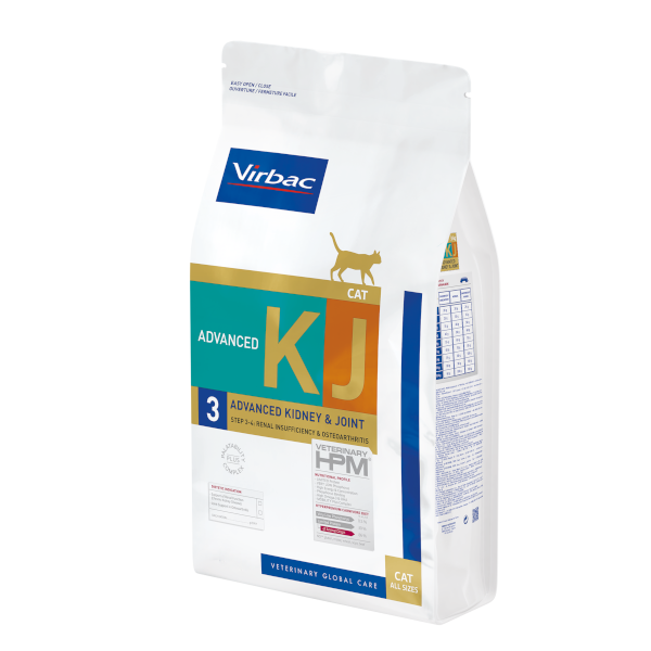 Virbac Veterinary HPM 3 Advanced Kidney & Joint Cat Dry Food 1.5 Kg