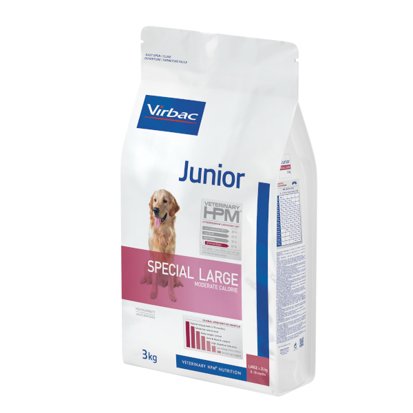 Virbac Veterinary HPM Junior Special Large Dog Dry Food 3 kg