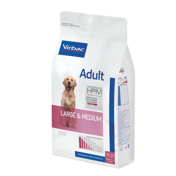 Virbac Veterinary HPM Adult Large & Medium Dog Dry Food 16 kg