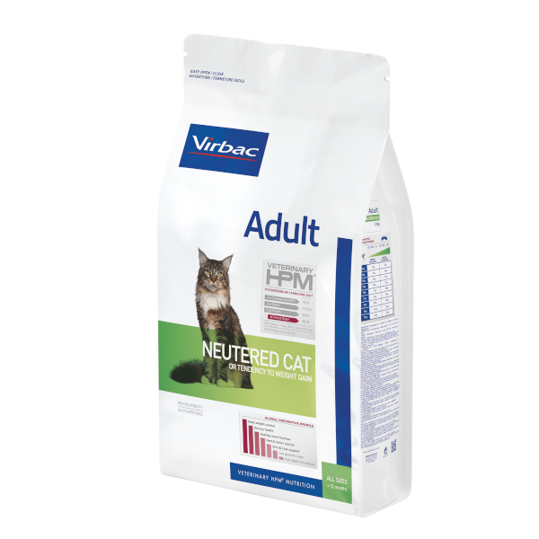 Virbac Veterinary HPM Adult Neutered Cat Dry Food 1.5 Kg