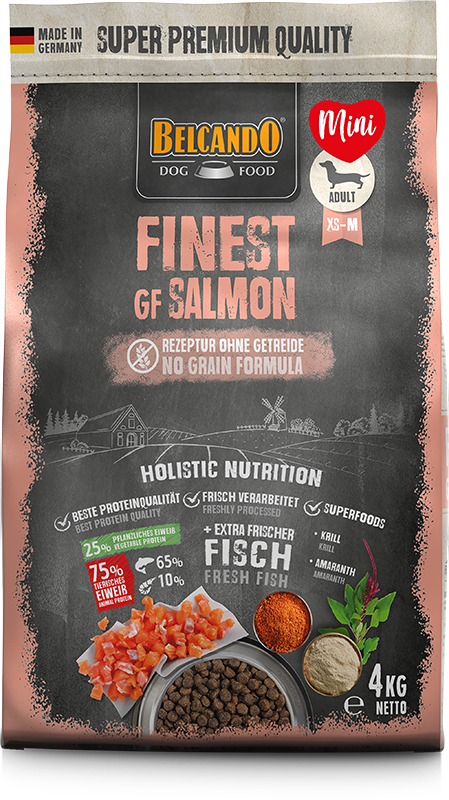 Belcando Finest Grain Free Salmon (XS-M ) Holistic Adult Dog Dry Food