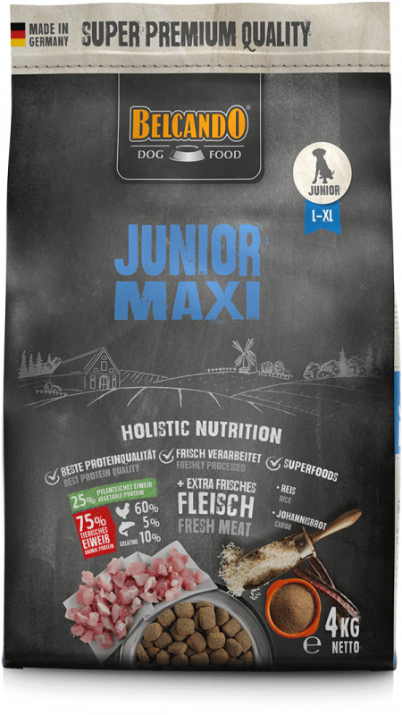 Belcando Junior Maxi ( L-XL ) Holistic Dog Dry Food