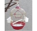 Elegant Cylinder-Shaped Bird Cage – Stylish & Spacious for Your Feathered Friend