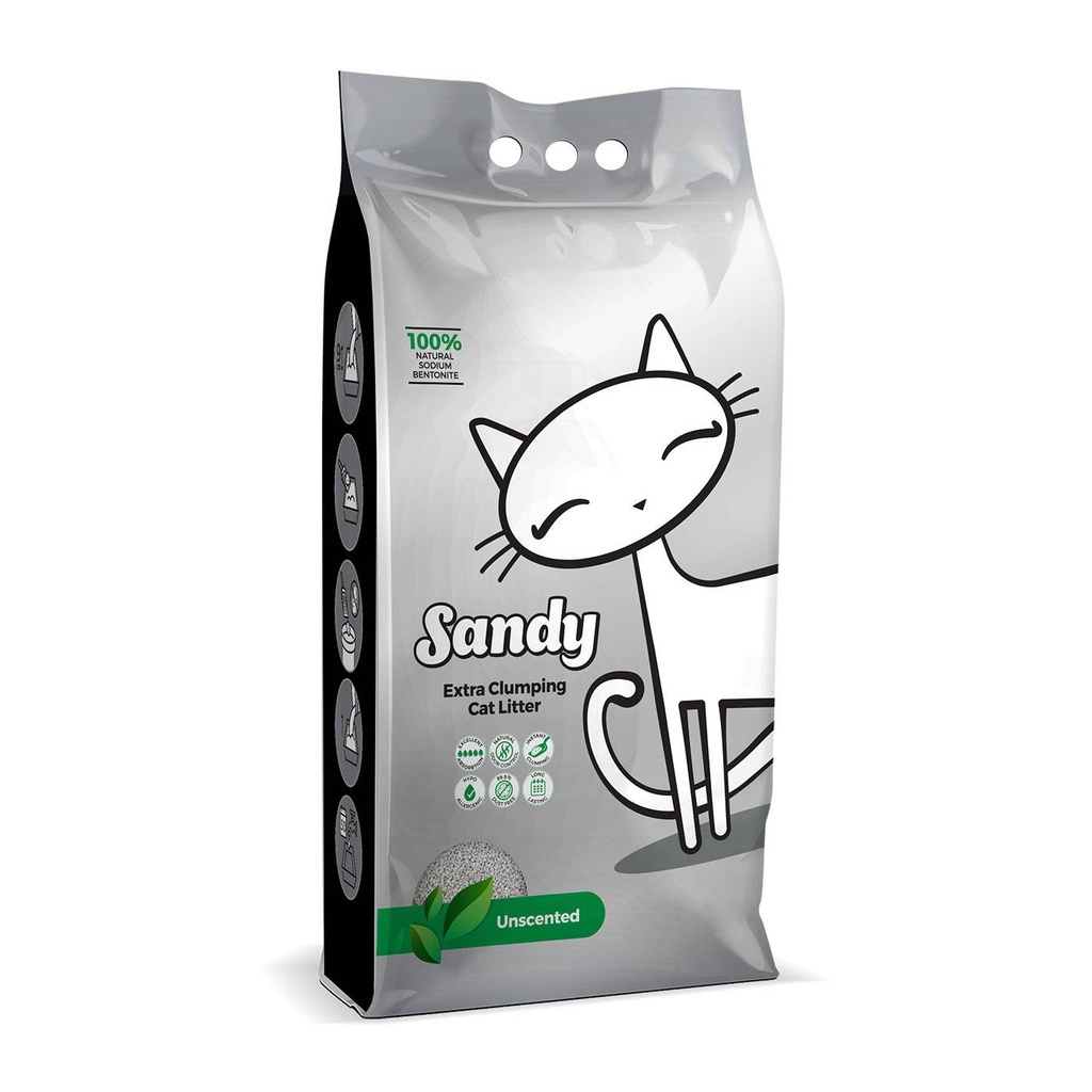 Sandy Extra Clumping Cat Litter - Unscented 