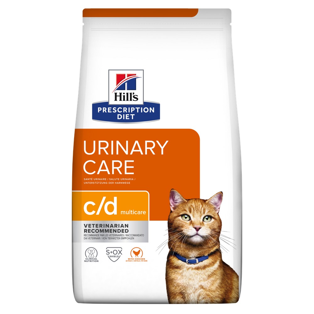 Hills Prescription Diet Urinary Care c/d Multicare with Chicken Dry Cat Food 