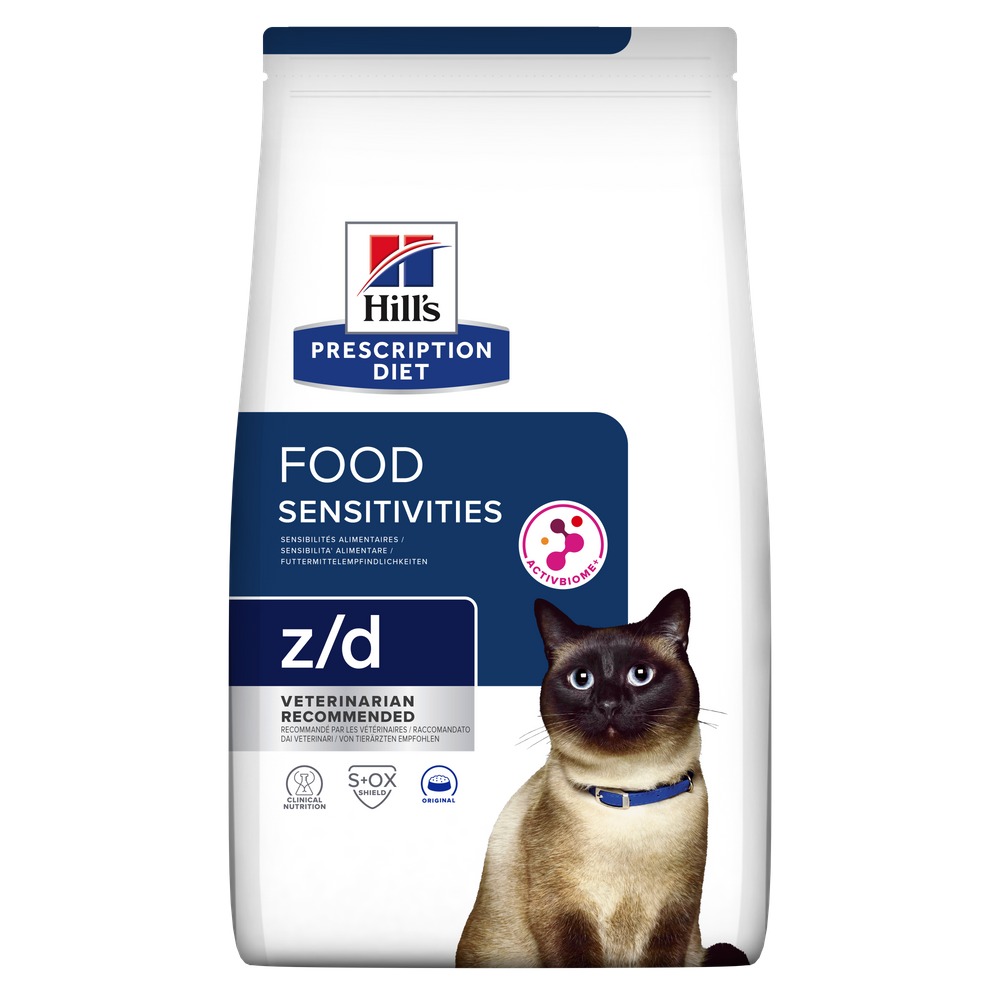 Hills Prescription Diet Food Sensitivities z/d Dry Cat Food Original