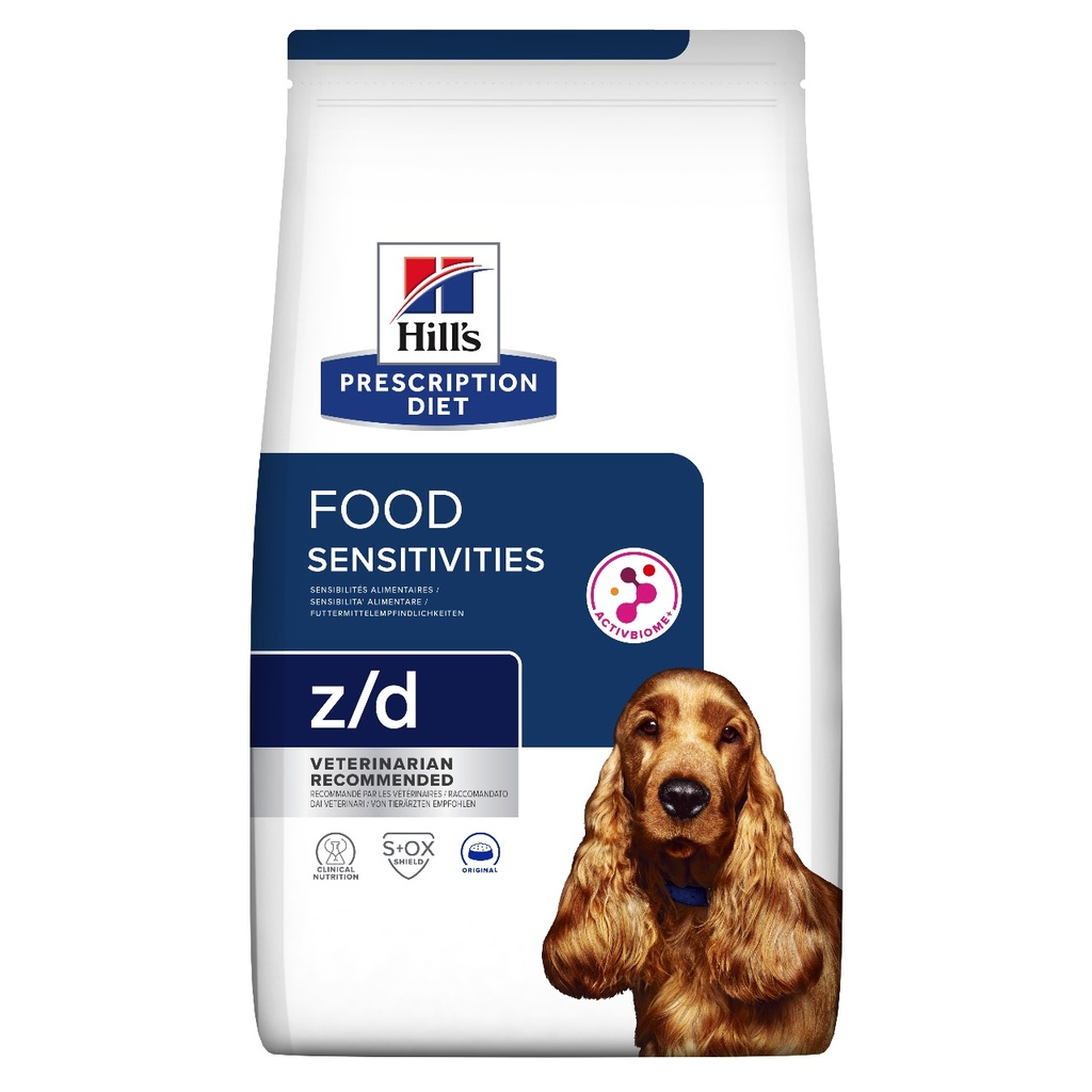 Hills Prescription Diet Food Sensitivities z/d Dry Dog Food Original 3 Kg