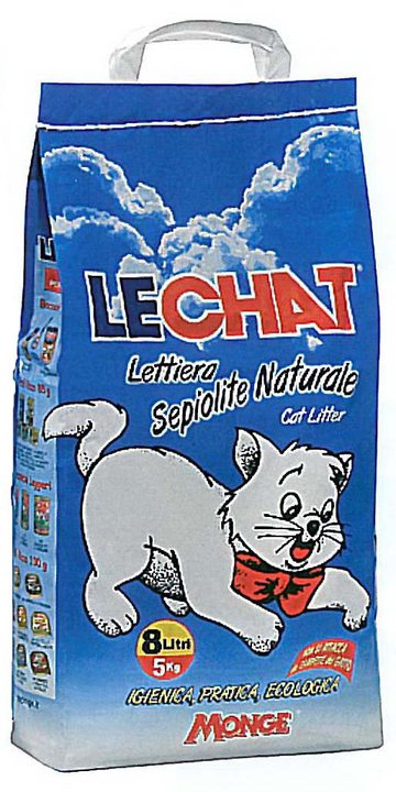 Lechat  cat litter  Monge  8L  5kg