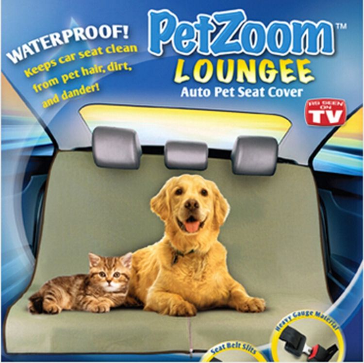UE Petzoom loungee auto pet seat cover TV