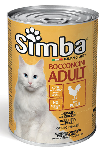 Simba Chunks With Chicken Wet Cat Food 415g