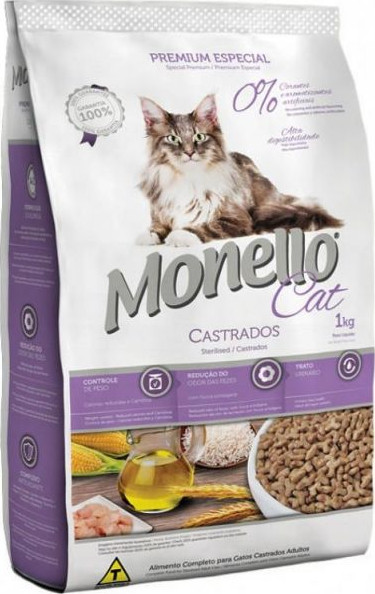Monello Sterilised Adult Cat Dry Food 1 Kg
