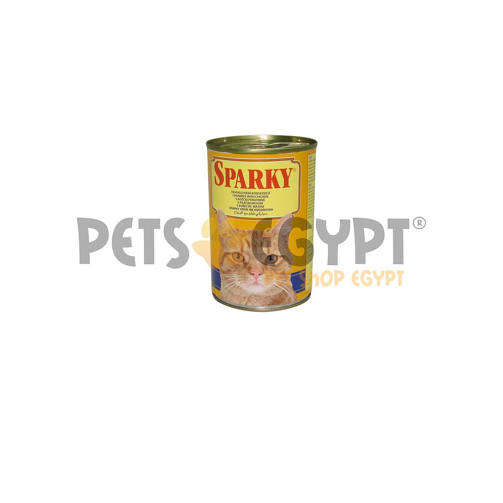 Sparky Cat Chunks with Chicken 415 gm