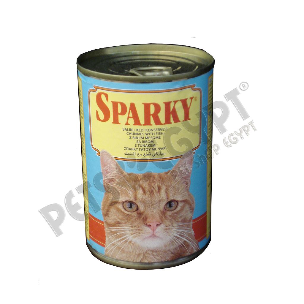 Sparky Cat Chunkies With Fish 415g