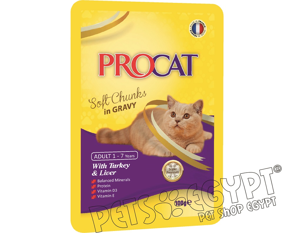 Procat With Turkey & Liver In Gravy 100 g