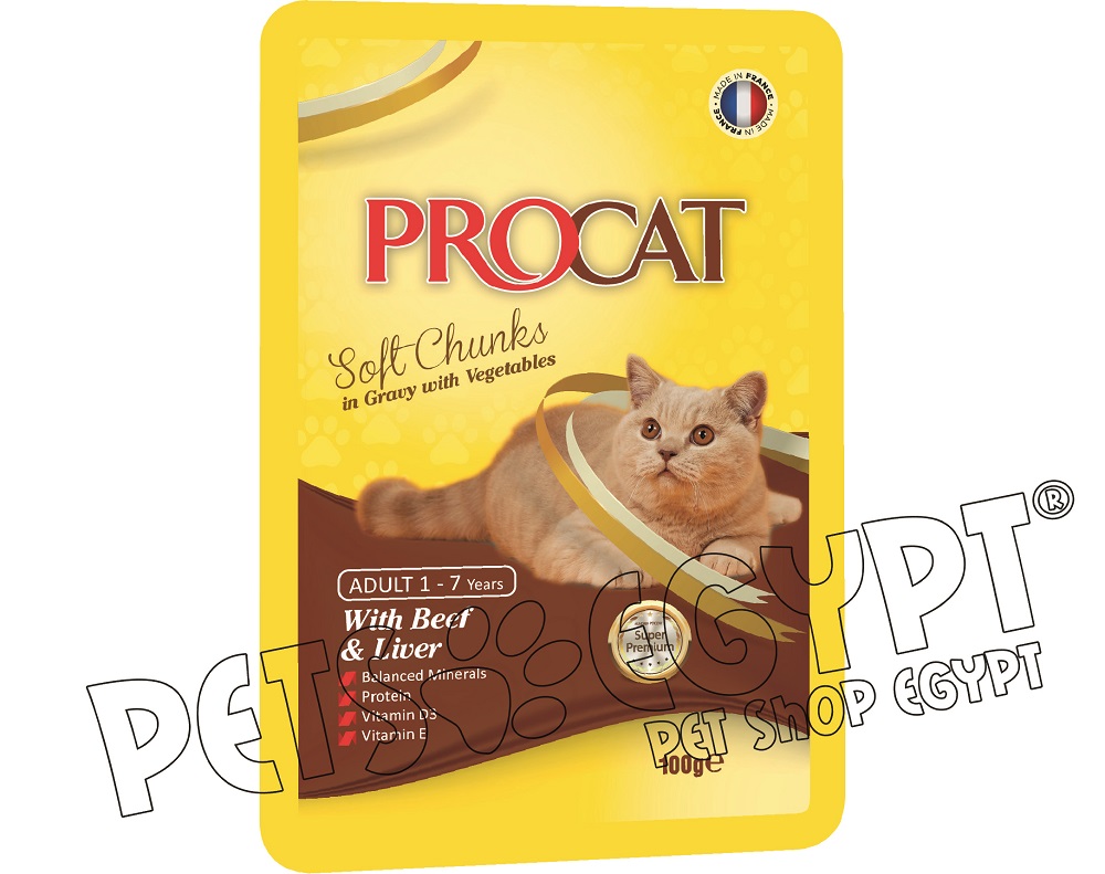 Procat With Beef & Liver In Gravy 100 G