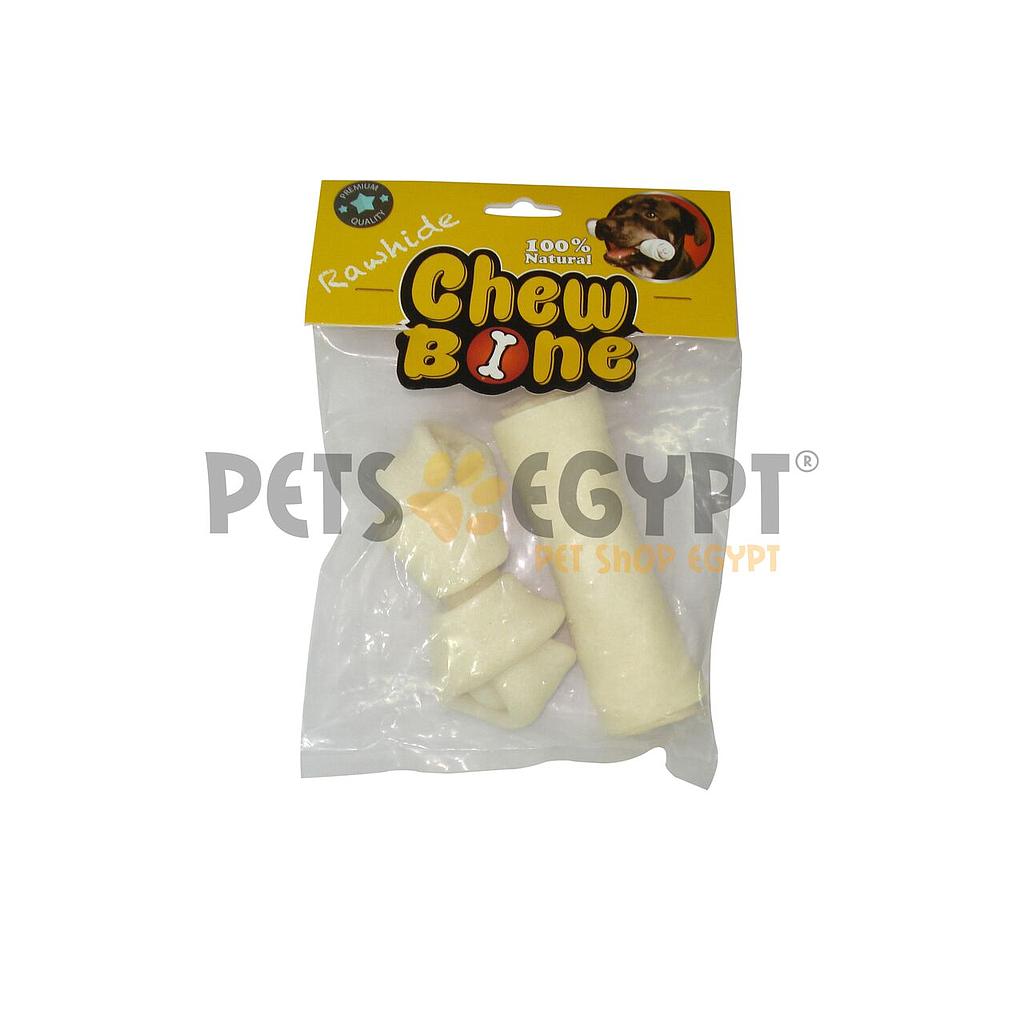 Chew Bone Mixed Rawhide 12Cm 2 Pieces