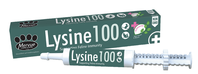 Mervue Lysine 100 - 30 ml for Cats