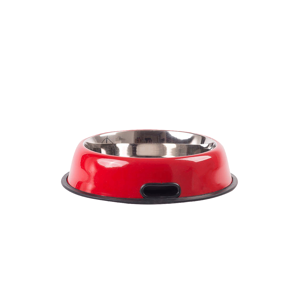 Pete & Pet Stainless Steel Bowl with Hand 2.85 Litre - Multi Colours