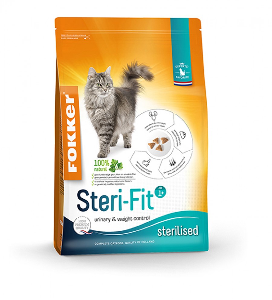 Fokker Steri-Fit Cat Dry Food 10 kg