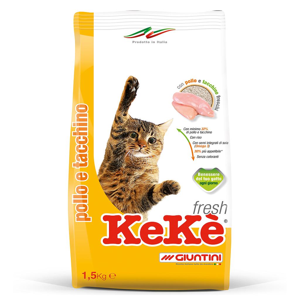Keke Fresh Chicken and Turkey Cat Food 2 kg