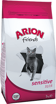 ARION friends Sensitive 31/15 Cat Food 3Kg
