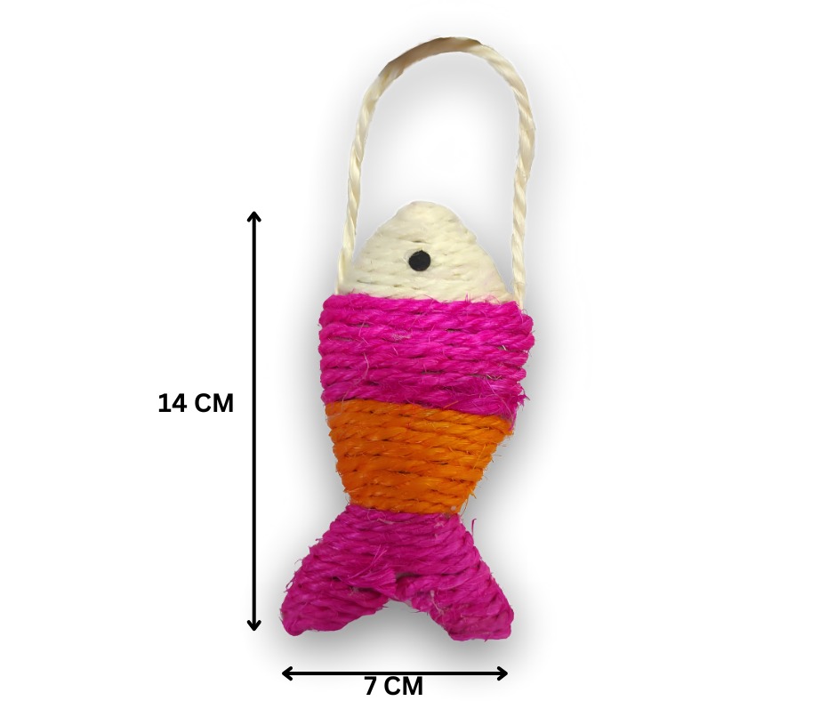  UE Cat Scratching Fish Small 14cm