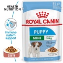 Royal Canin Mini Puppy Pouch Gravy 85g - EXP 6/2024