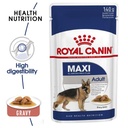 Royal Canin Maxi Adult Pouch Gravy 140g
