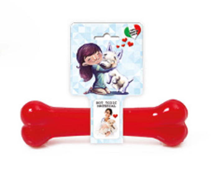 G-PLAST Slurpy Bone No.2 Dog Toy ( 13.5 x 4 x 2h) cm