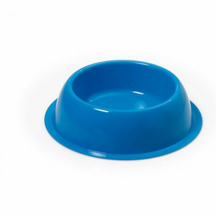 G-PLAST Silver Round Pet Bowl (ø26 × 6h) cm
