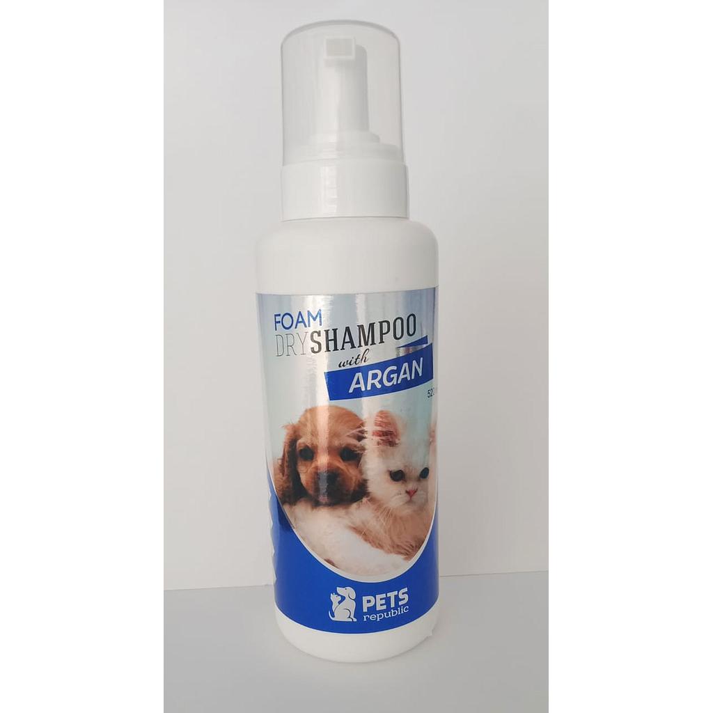 Pets Republic Foam Dry Shampoo with Argan 520 ml