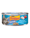 Purina Friskies Shreds with Ocean Whitefish & Tuna in Sauce Adult Cat Wet Food 156 g