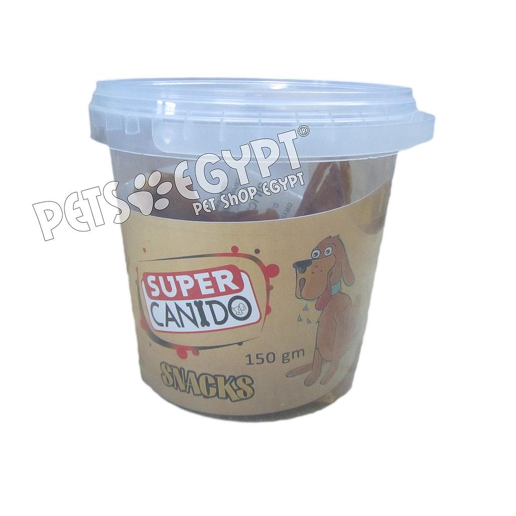 Super Canido Dog Snacks Chicken Strips 150 g