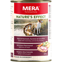 MERA NATURE'S EFFECT Duck wet food With rosemary, carrots and potatoes 400g Dog Can