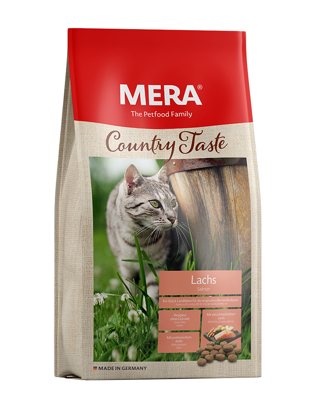 MERA Country Taste Salmon Adult Cat Dry Food 400 g
