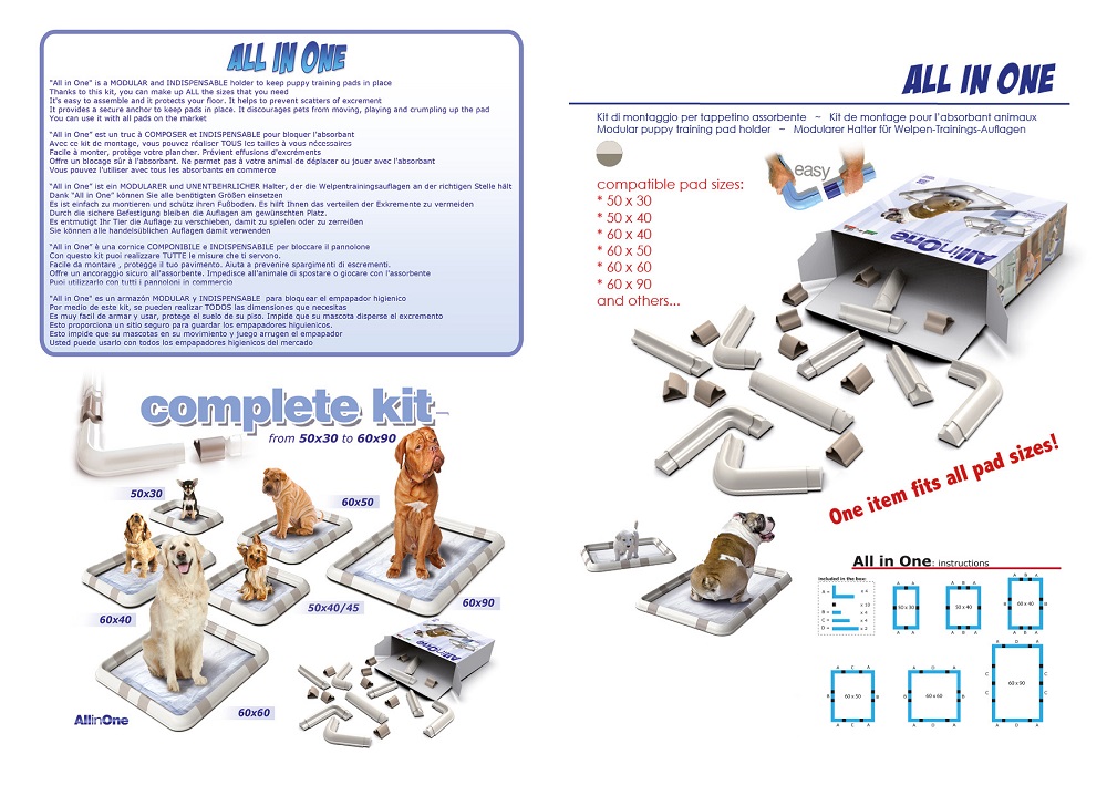 G-PLAST All in One Puppy Training Pad Holder