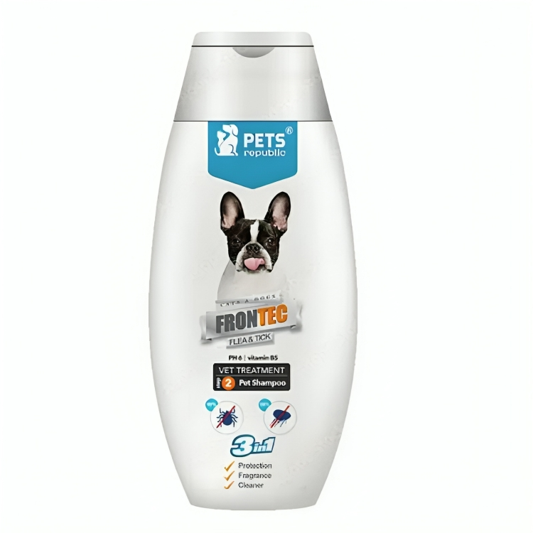 Pets Republic Frontec Flea & Tick Shampoo for Cats & Dogs 350 ml