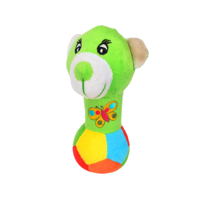 SH ( Ms-059 ) Cute Plush Dog Toy with sound 16cm Multi-Color