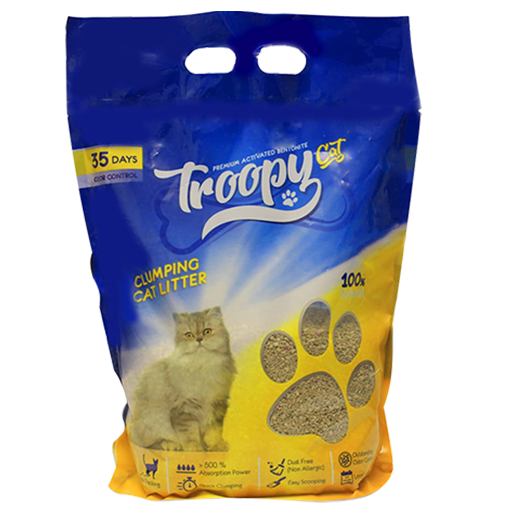 Troopy Clumping Cat Litter 5L 