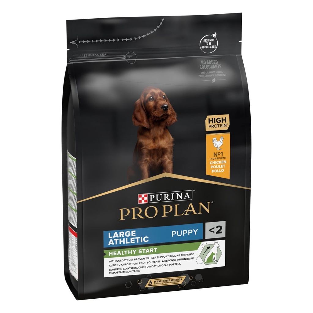 Purina Pro Plan Large Athletic Puppy Dry Food Rich in Chicken 3 Kg