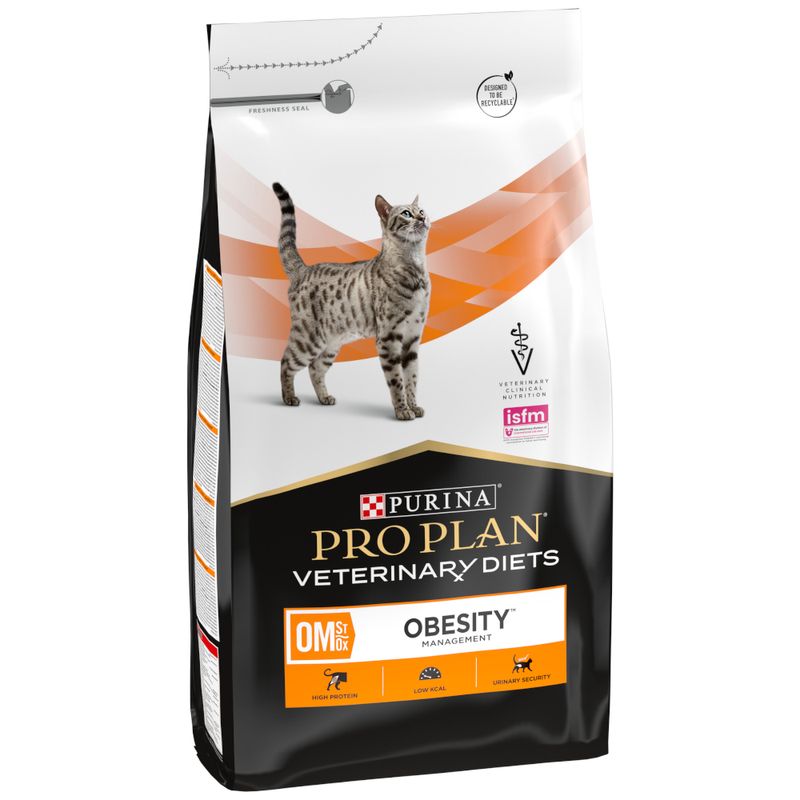 Purina Pro Plan Veterinary Diets OM St/Ox Obesity Management Dry Cat Food 1.5 kg