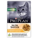 Expiry 3-2025 Purina Pro Plan Sterilised Nutri Savour with Chicken in Gravy Wet Cat Food Pouch 85 g