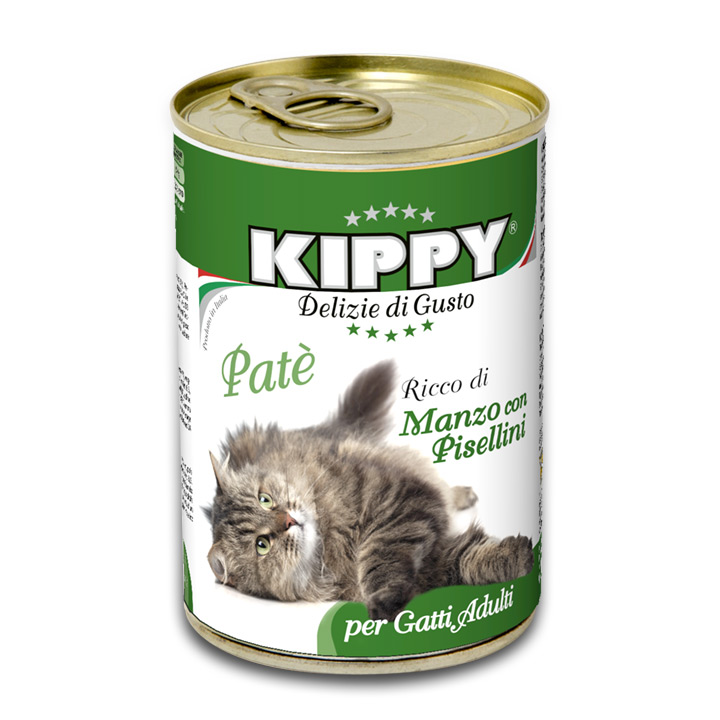Kippy Patè Wet Food For Adult Cats 400 g