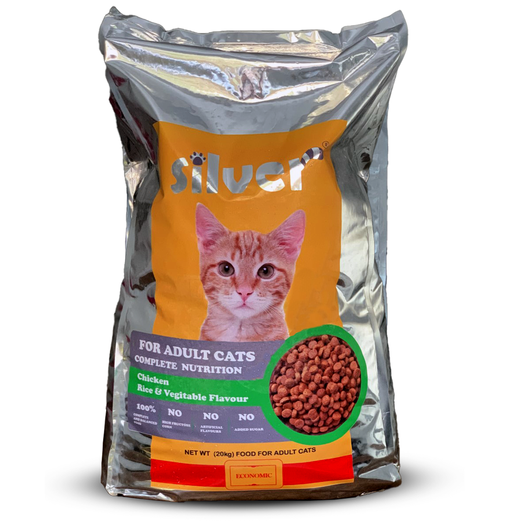 Silver Adult Cat Dry Food 20 Kg
